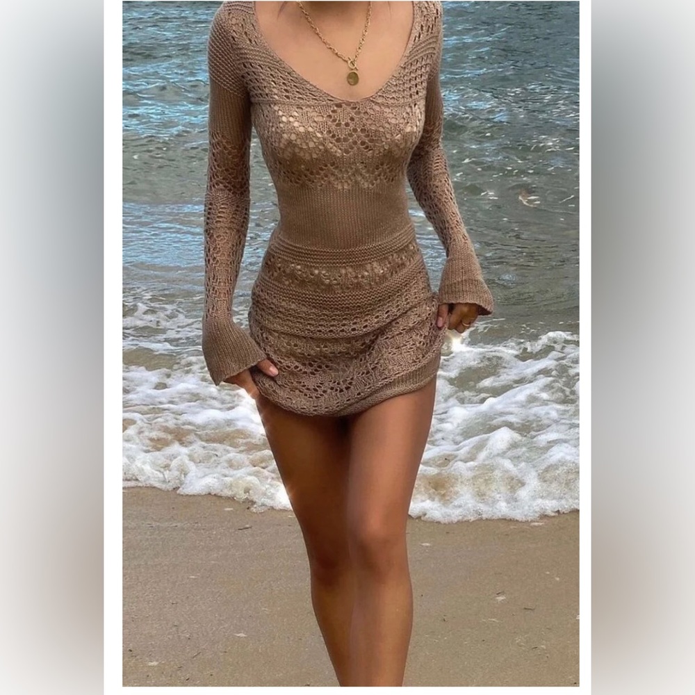 Crochet dress / bikini cover up 30$ OBO!